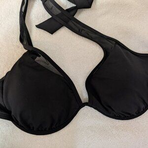 New bikini top black Kenneth Cole brand size US L
